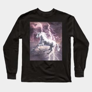 Epic Lightning Unicorn Long Sleeve T-Shirt